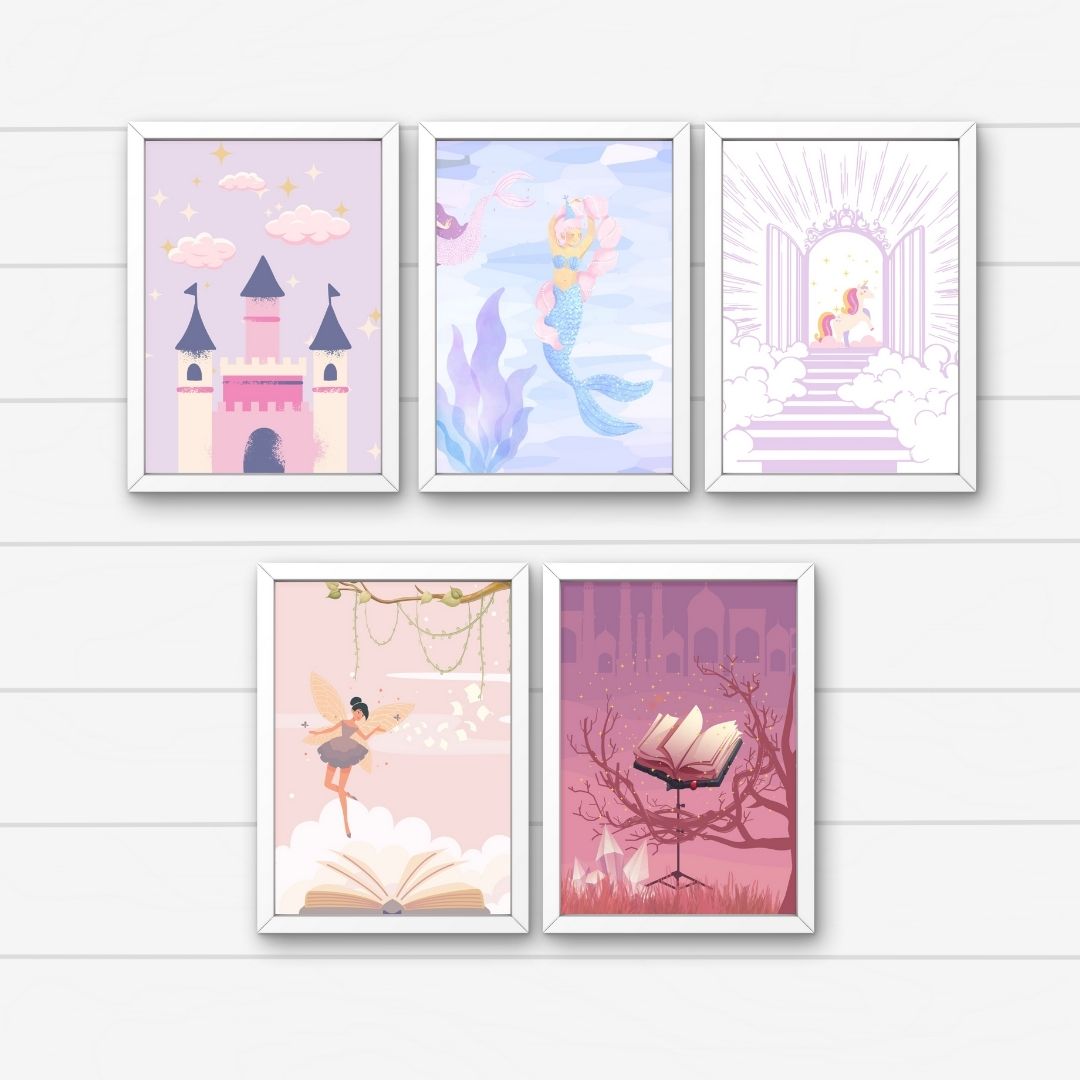 Bundle - Set of 5 - Princesses & Magic